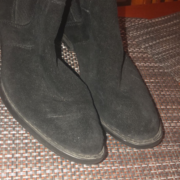 Prwnd women’s cove  Chelsea boot suede black sz 9.5 - Picture 3 of 6